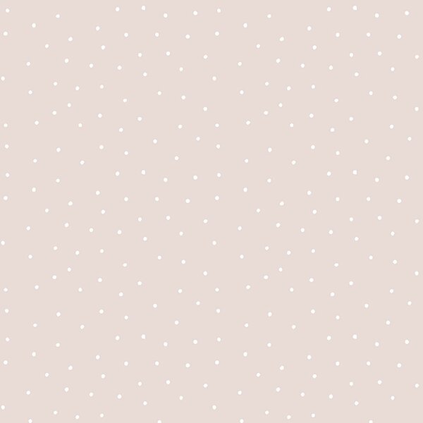 Růžová vliesová tapeta na zeď- bílé puntíky, 7007-3 rozměry 0,53 x 10,05 m