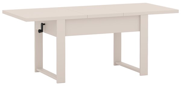 Rozkládací polohovací konferenční stolek HOGO 3v1 | 120-157x62,5-74,5x67 cm | síla horní desky 32 mm | kašmír/nohy kašmír