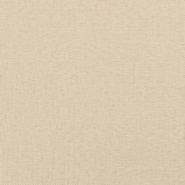 Houpací křeslo krémové textil 328009