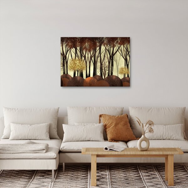 Obraz - Dekorativní les (70x50 cm)