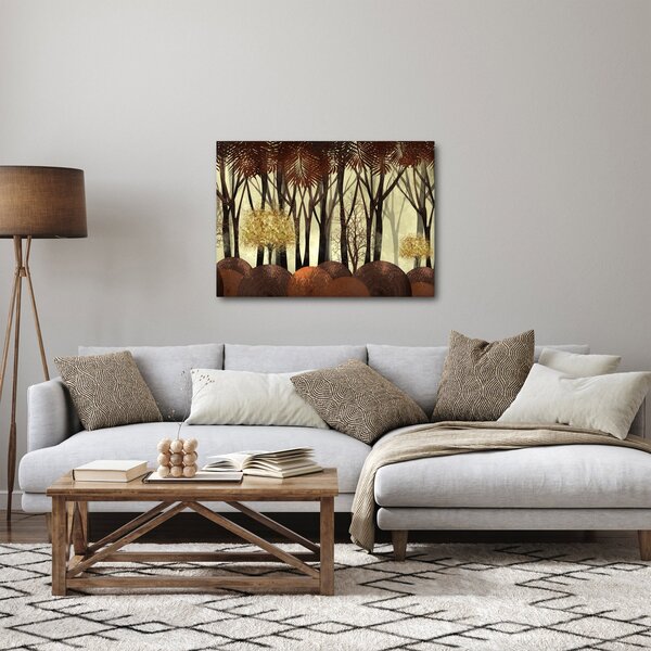 Obraz - Dekorativní les (70x50 cm)
