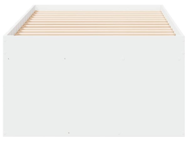 Válenda se zásuvkami bez matrace bílá 100 x 200 cm 3280237