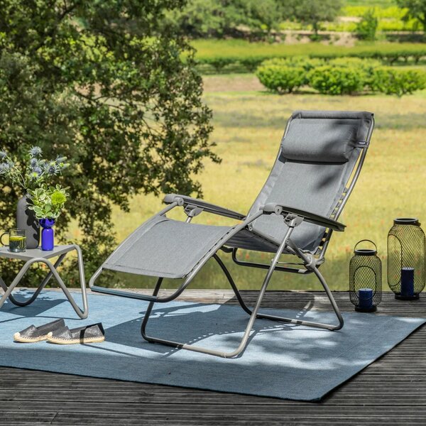 Zvýhodněná sada: 2 relaxační křesla Lafuma RSXA Clip LightComfort šedá Ombre (vel. standard a XL)