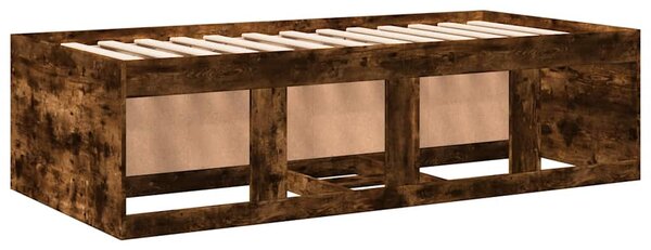 Válenda se zásuvkami bez matrace kouřový dub 75 x 190 cm 3280262