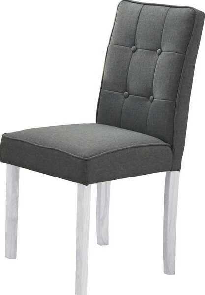 Casarredo Jídelní židle MALTES šedá/bílá