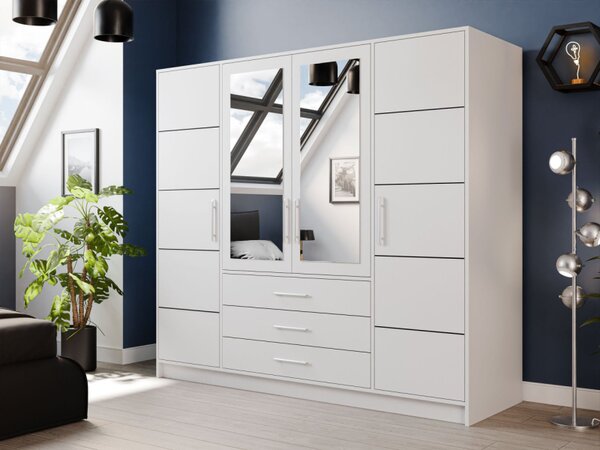 Šatní skříň Lily D4, Barva: dub sonoma, Nástavec: Ano 5903211157219