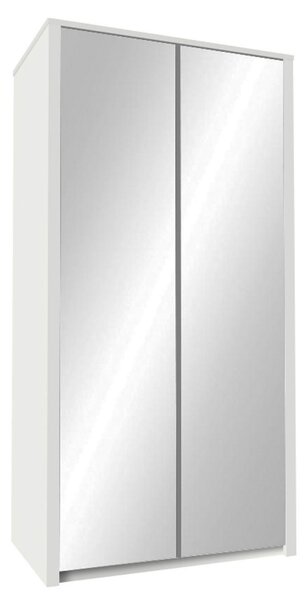 Šatní skříň MAXIM | 113,3 cm | bílá