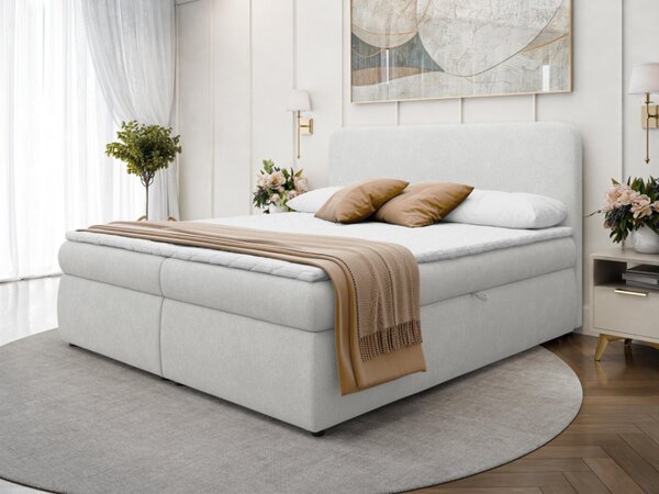 Kontinentální postel Estiero, Rozměr postele: 160 x 200 cm, Potah: Vibe 06 5903211512810