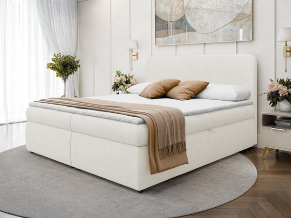 Kontinentální postel Estiero, Rozměr postele: 160 x 200 cm, Potah: Vibe 06 5903211512810