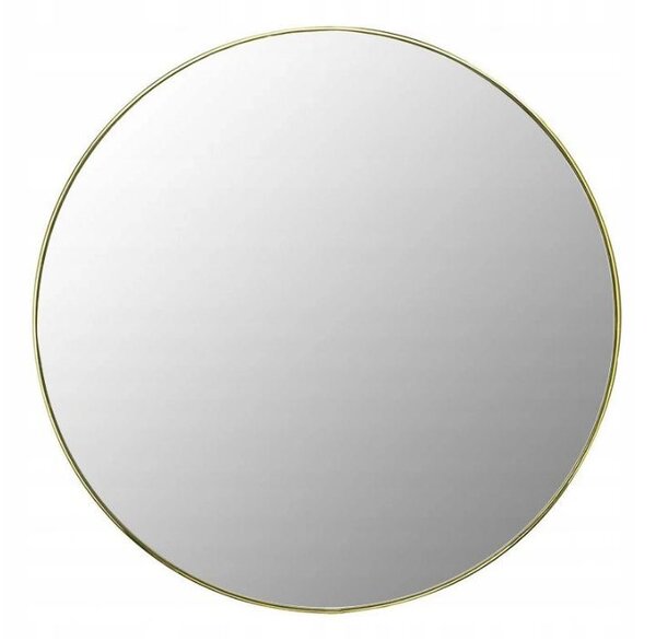 Rea - Tutumi, Kulaté zrcadlo 60 cm Gold MR20G, Zlatá, HOM-09820