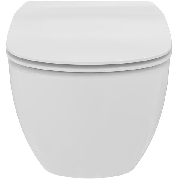 Ideal Standard Tesi wc mísa se sedátkem s pomalým sklápěním závěsná bez splachovacího kruhu bílá lesk T354601