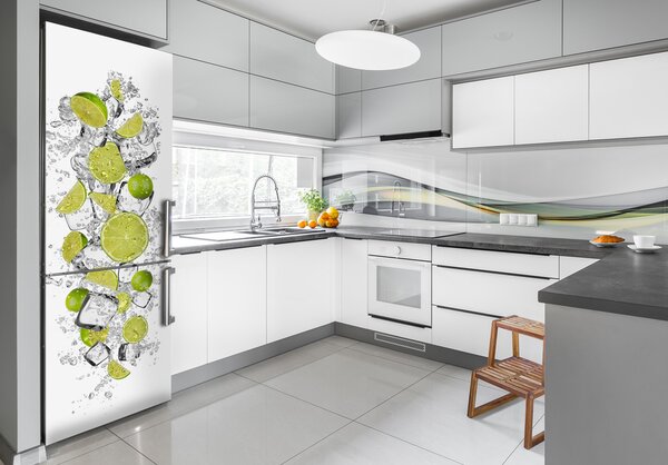 Nálepka na ledničku do domu fototapeta Limetky FridgeStick-70x190-f-117934420