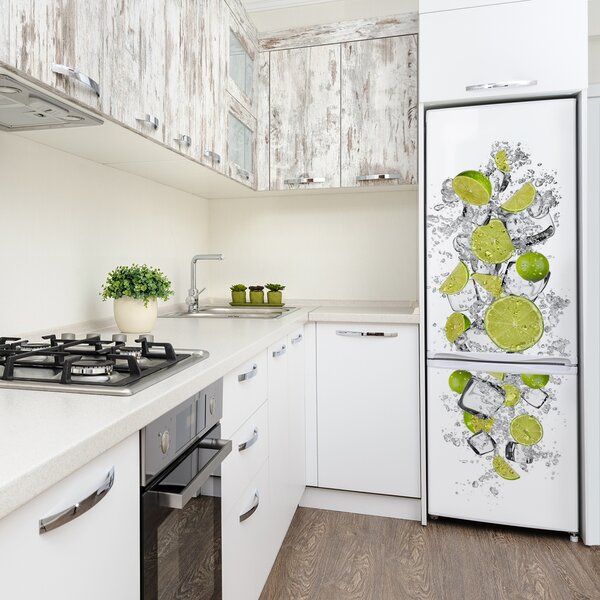 Nálepka na ledničku do domu fototapeta Limetky FridgeStick-70x190-f-117934420