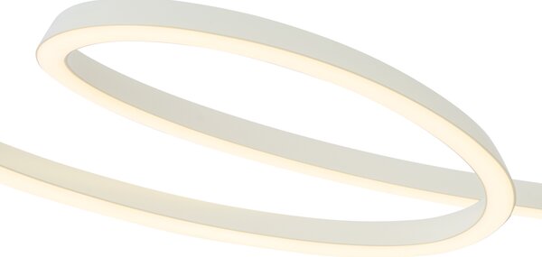 Skandinávské závěsné svítidlo béžové 72 cm vč. LED s 3-stupňovým stmíváním - Circuit