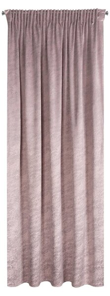 ZATEMŇOVACÍ ZÁVĚS NA PÁSCE RIVA 140X270 CM PÚDROVĚ RŮŽOVÁ