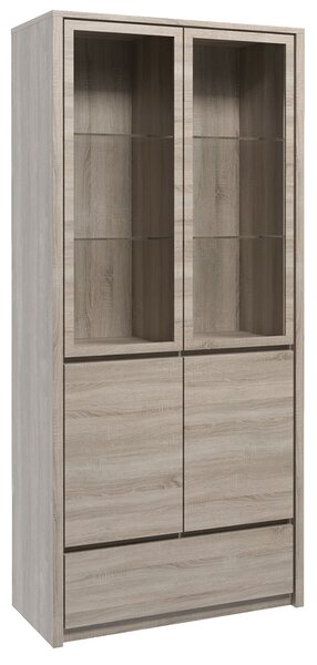 Obývací stěna s komodou MONTANA | 270 + 180 cm | dub trufla