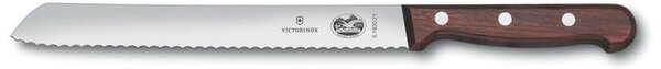 NŮŽ NA CHLEBA VICTORINOX S DŘEVĚNOU RUKOJETÍ
