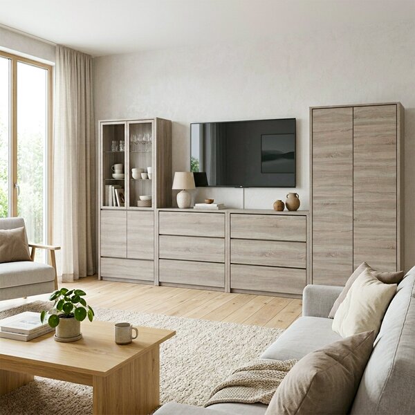 MONTANA | TV stolek RTV | 130 cm | dub trufla