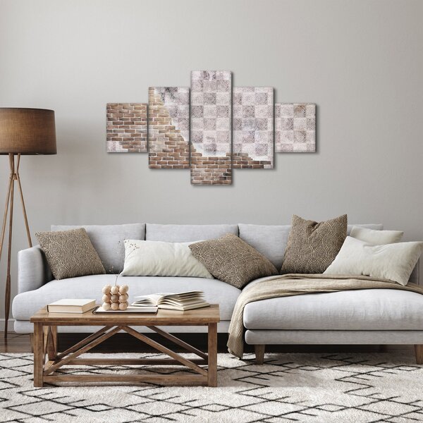 Obraz - Cihlová zeď (125x70 cm)