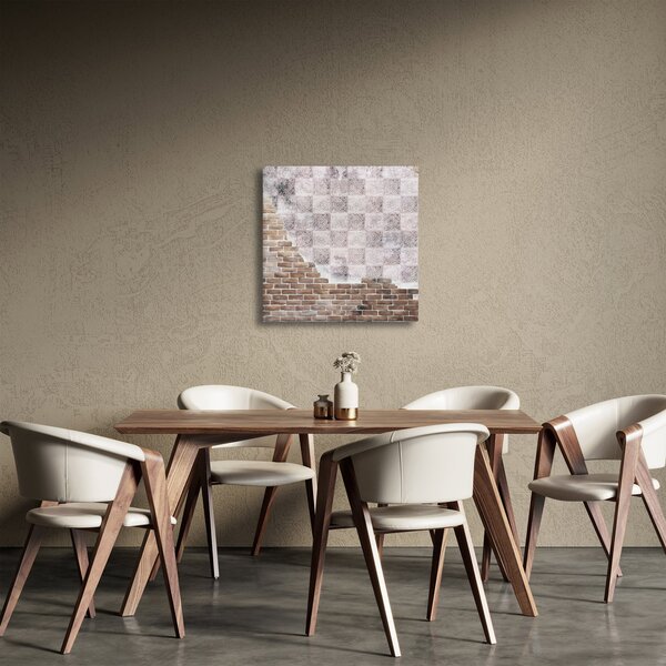 Obraz - Cihlová zeď (30x30 cm)