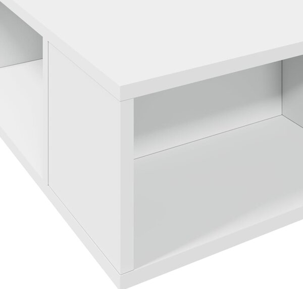 Rám postele bílý 120 x 200 cm kompozitní dřevo 3280482