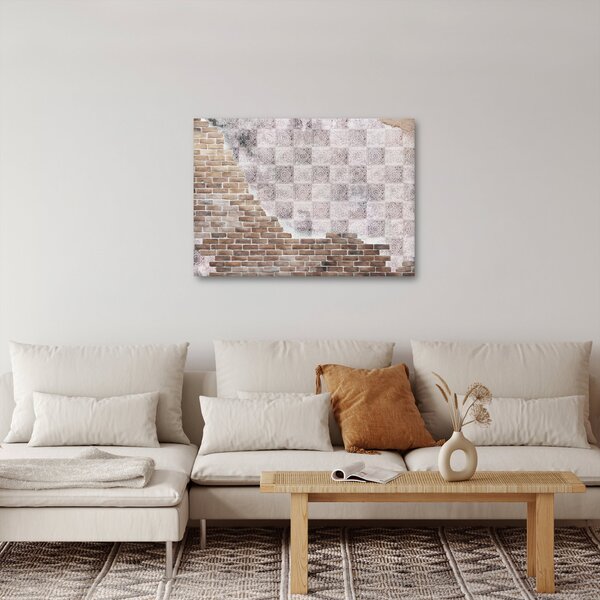 Obraz - Cihlová zeď (70x50 cm)