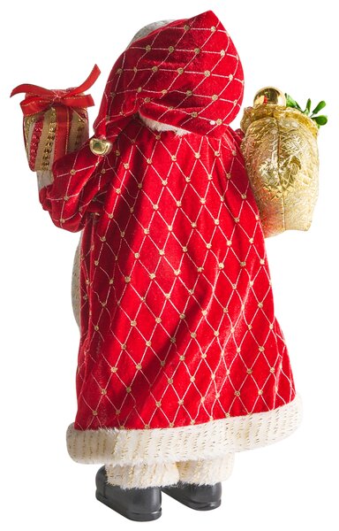 Vánoční dekorace RAMVATN Santa Claus 44 cm Červená