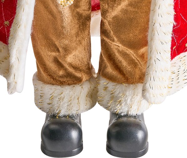 Vánoční dekorace RAMVATN Santa Claus 44 cm Červená