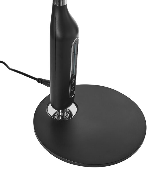 LED stolní lampa CYGNUS se stmívačem Kov Černá