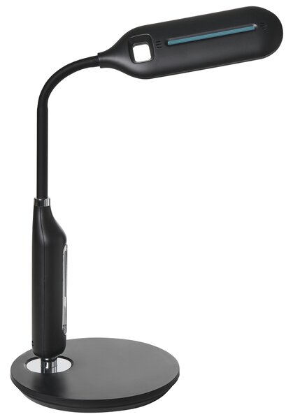 LED stolní lampa CYGNUS se stmívačem Kov Černá