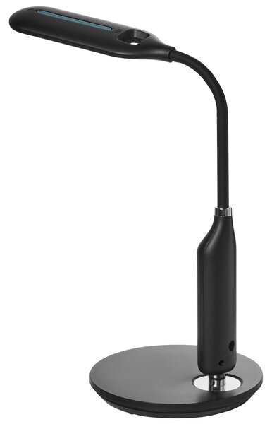 LED stolní lampa CYGNUS se stmívačem Kov Černá