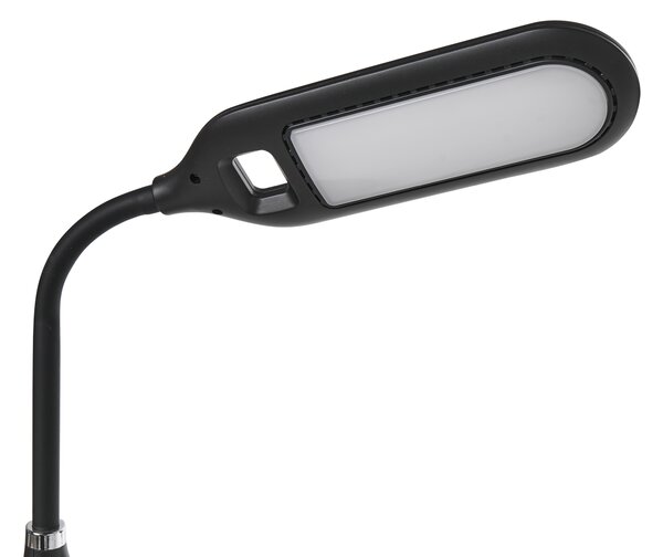 LED stolní lampa CYGNUS se stmívačem Kov Černá