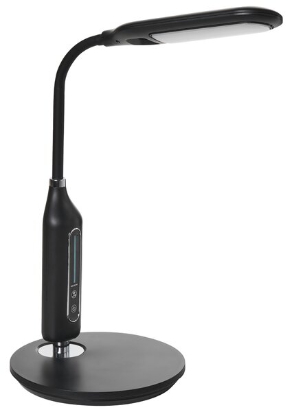 LED stolní lampa CYGNUS se stmívačem Kov Černá