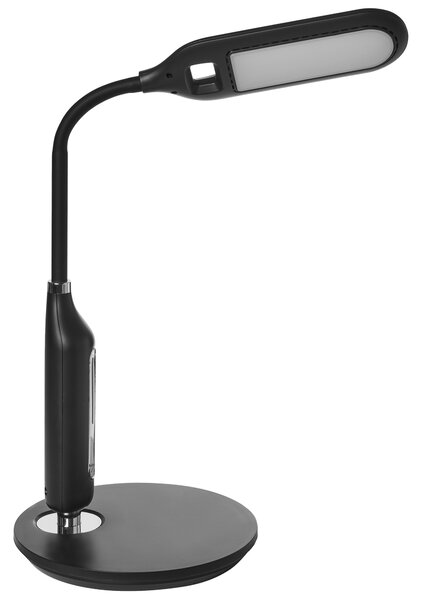 LED stolní lampa CYGNUS se stmívačem Kov Černá