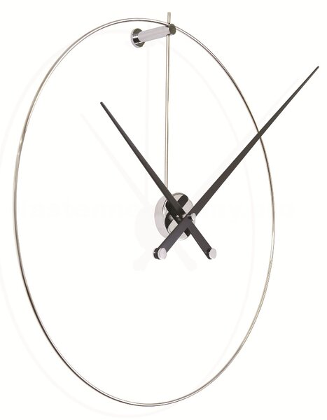 Designové nástěnné hodiny Nomon New Anda L black 100cm
