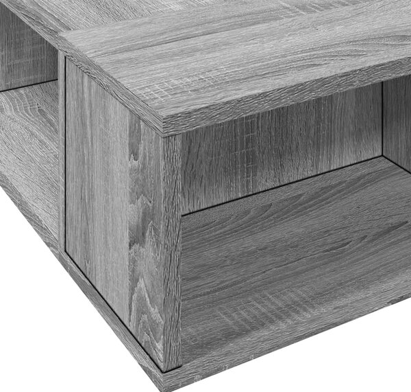 Rám postele šedý sonoma 75 x 190 cm kompozitní dřevo 3280536