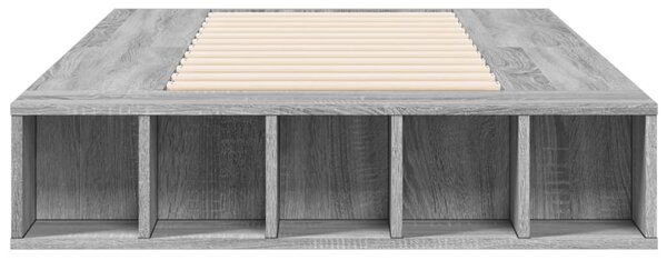 Rám postele šedý sonoma 75 x 190 cm kompozitní dřevo 3280536