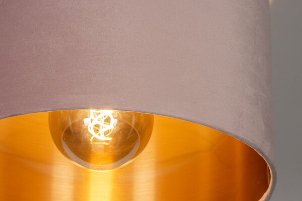 Stropní designové svítidlo Wildmore Pink and Gold 40 (LMD)