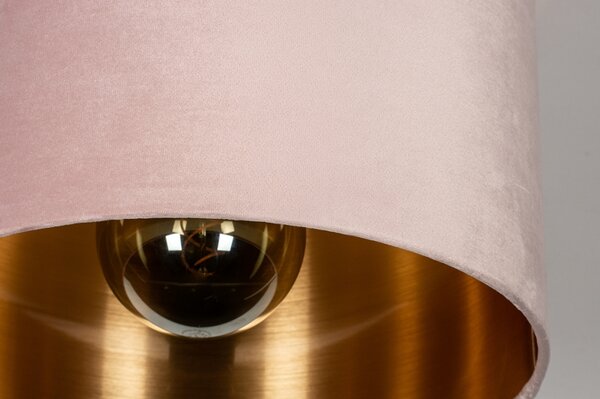 Stropní designové svítidlo Wildmore Pink and Gold 40 (LMD)