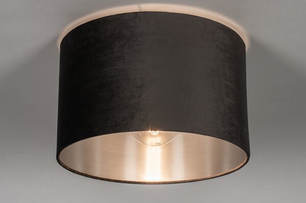 Stropní designové svítidlo Wildmore Grey and Silver 40 (LMD)