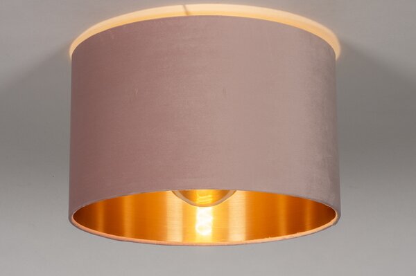 Stropní designové svítidlo Wildmore Pink and Gold 40 (LMD)