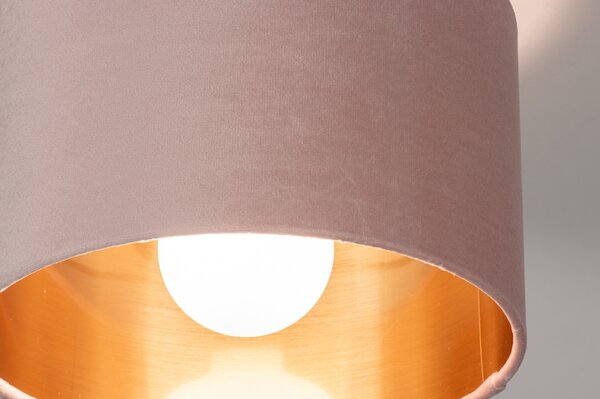 Stropní designové svítidlo Wildmore Pink and Gold 25 (LMD)