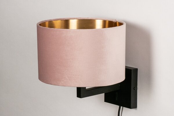 Nástěnné svítidlo Wildmore Pink and Gold (LMD)