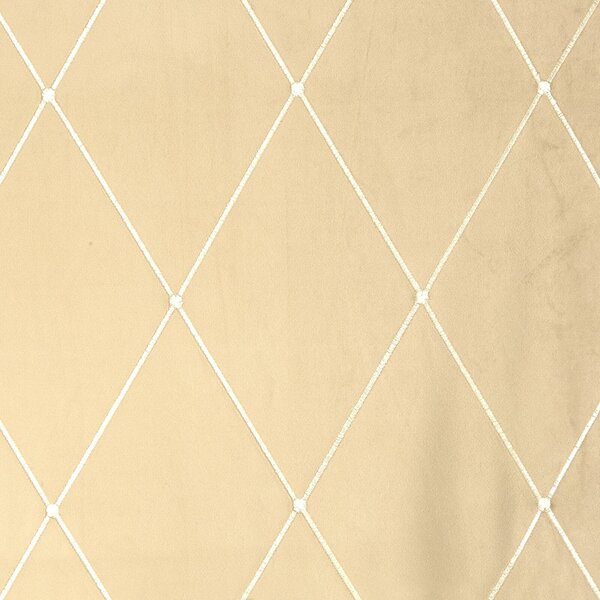 ZATEMŇOVACÍ ZÁVĚS NA KROUŽCÍCH PIERRE CARDIN MARGO 140X250 CM BÉŽOVÁ