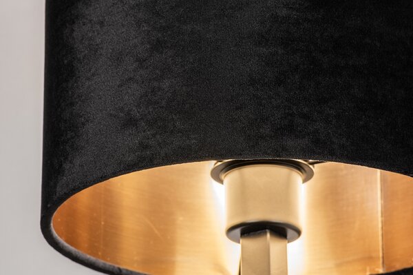 Nástěnné svítidlo Wildmore Black and Gold (LMD)