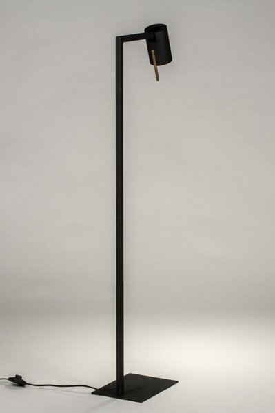 Stojací designová lampa Philea Black (LMD)