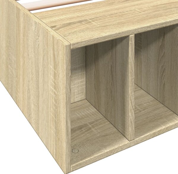Rám postele dub sonoma 75 x 190 cm kompozitní dřevo 3280624