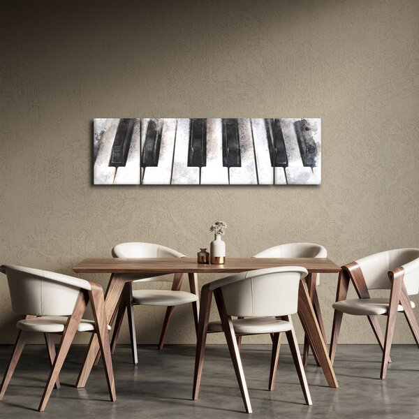 Obraz - Piano, aquarel (170x50 cm)