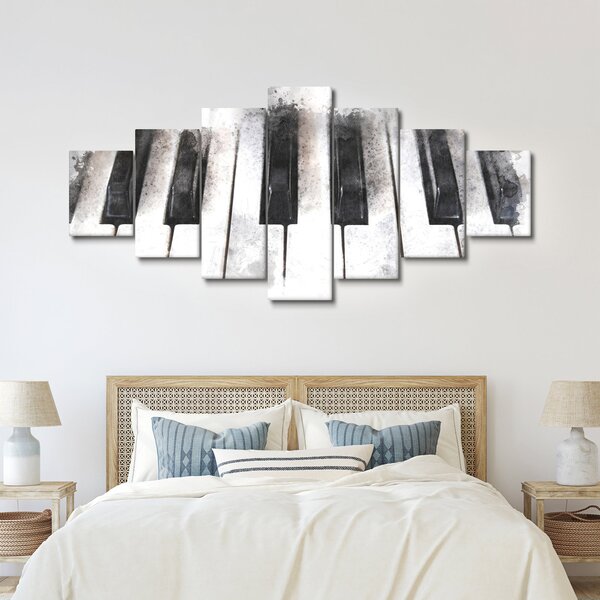 Obraz - Piano, aquarel (210x100 cm)