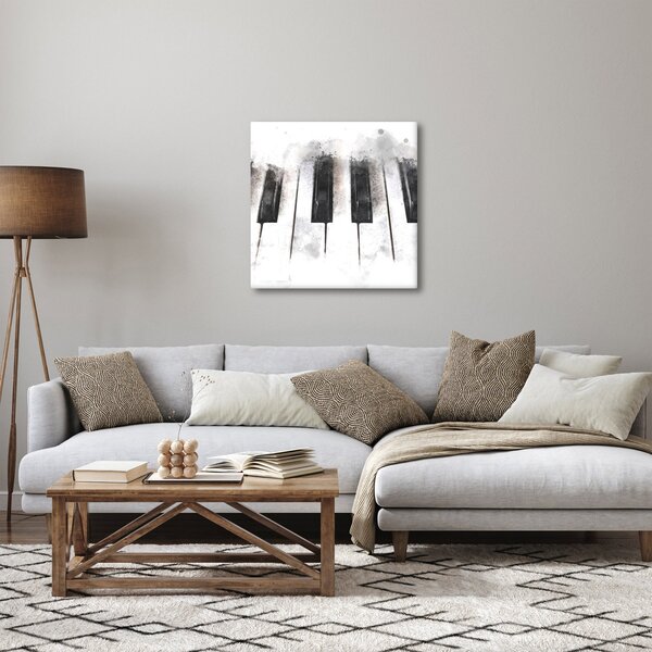 Obraz - Piano, aquarel (30x30 cm)